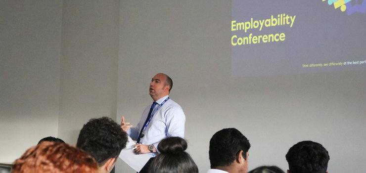 Image of Apprenticeship students attend the Employability Conference
