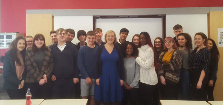 Image of Local Councillor Visits AS Politics Students