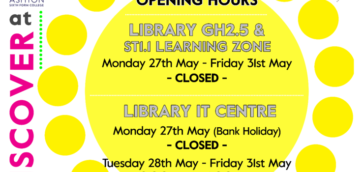 Image of Half-term opening hours